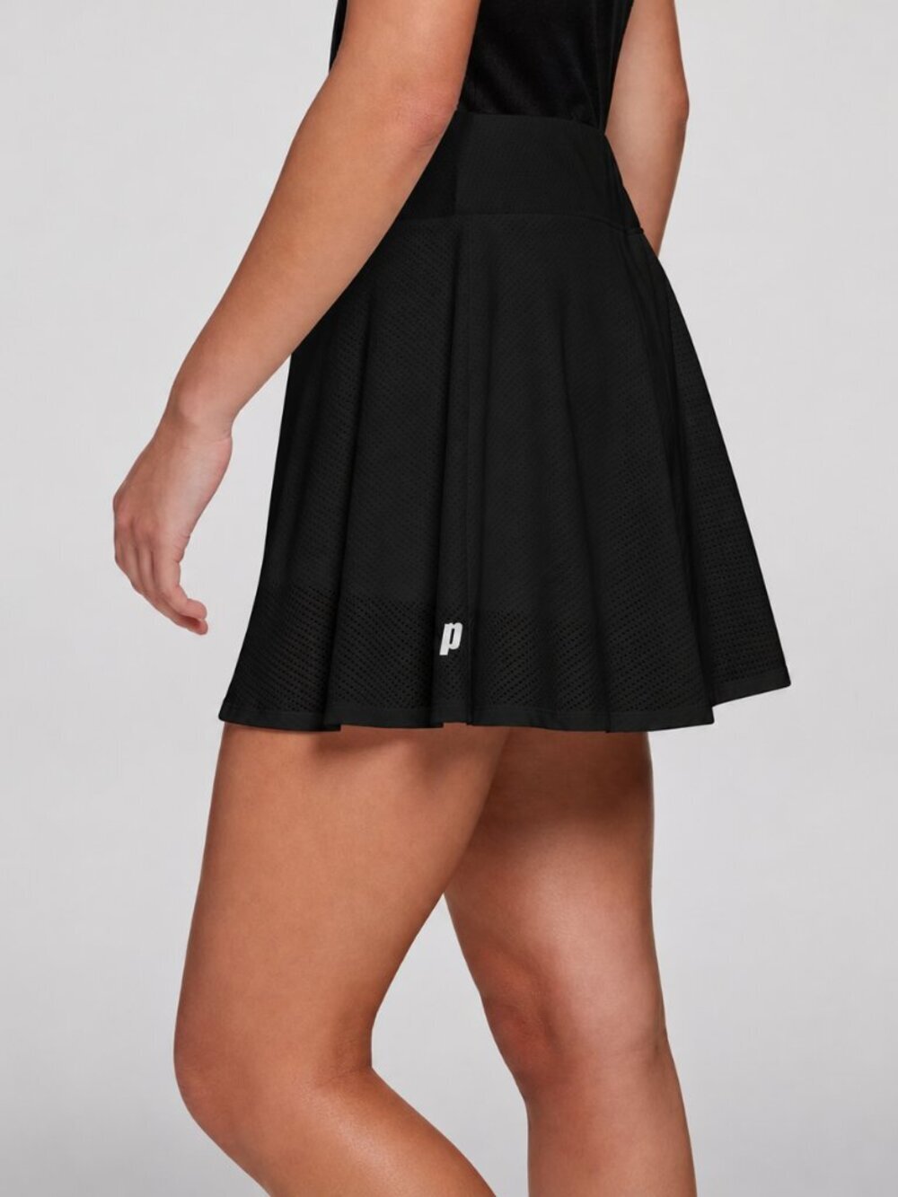 Prince Black Match Flounce Breathable Tennis Golf Skort Size Medium